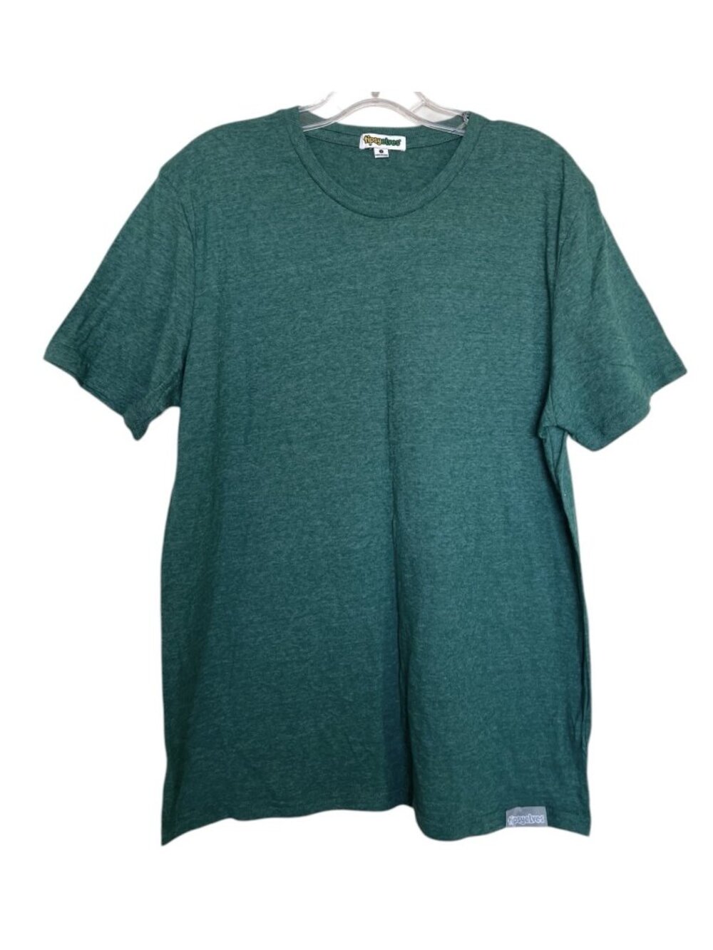 Tipsy Elves T Shirt Men’s Size Large Green‎ Heathered  Short Sleeve Crew Neck
